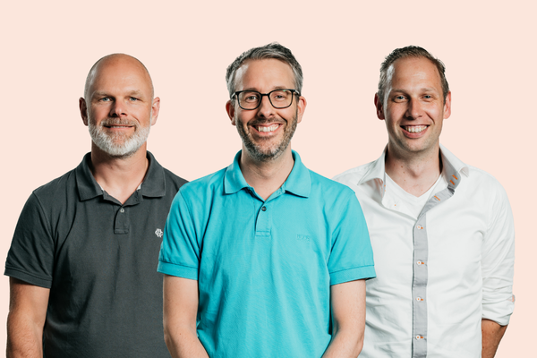 Three colleagues from our cloud team
